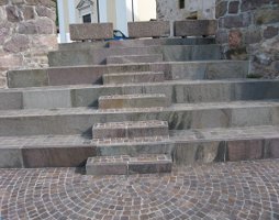 Porphyry stairs